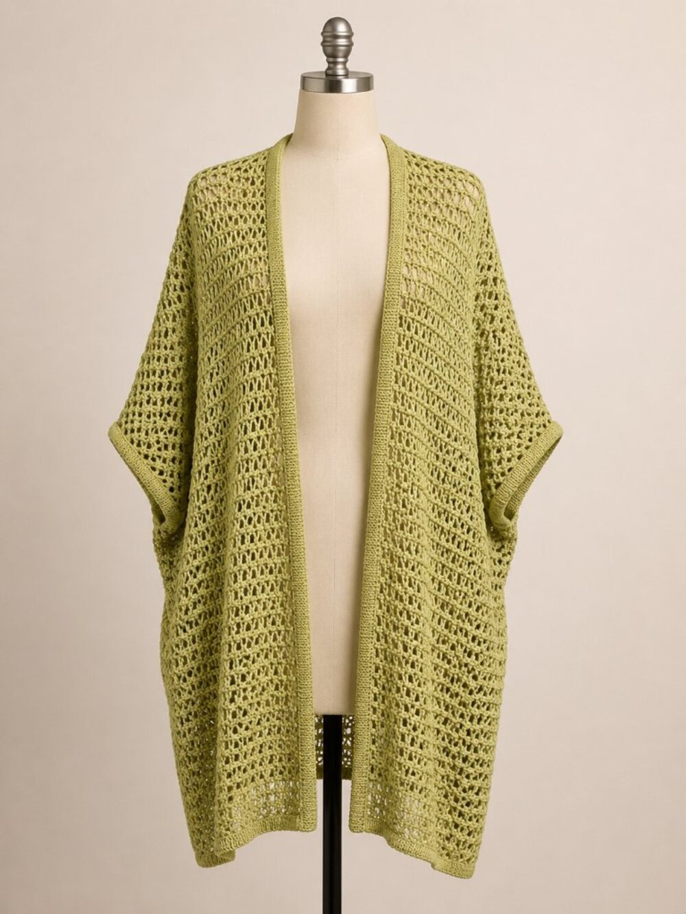 NWT Chico's Open Knit Cardigan Kimono Chico's Size 3 (Plus Size 16)